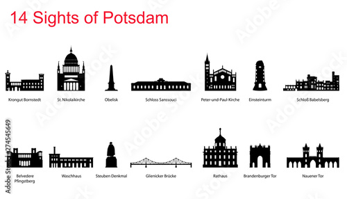 14 Sights of Potsdam photo