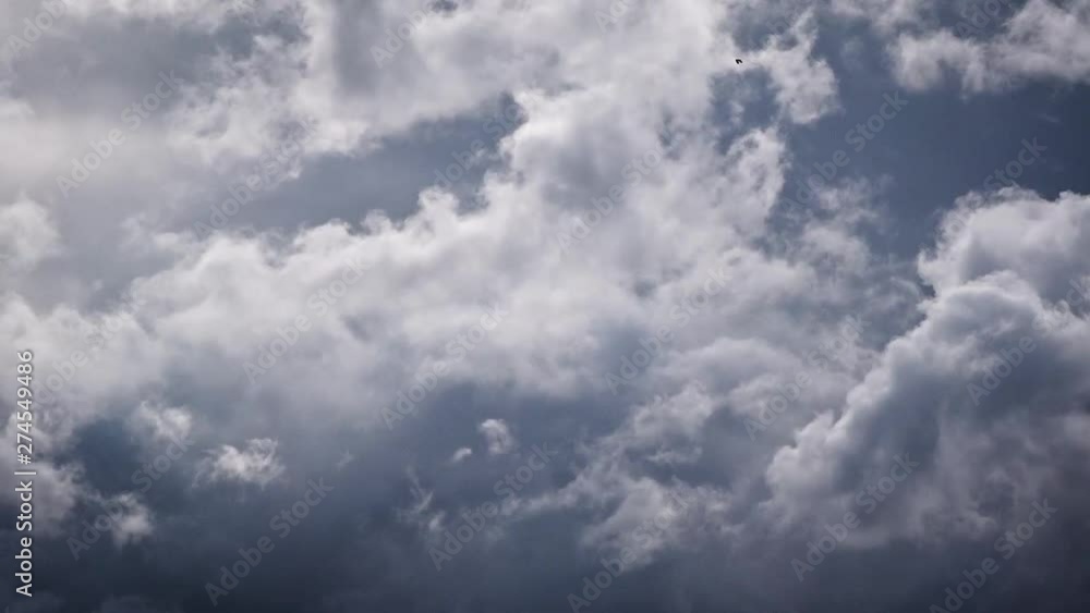 Moving dark clouds on sky background, raindrop Moving dark clouds on sky background, raindrop