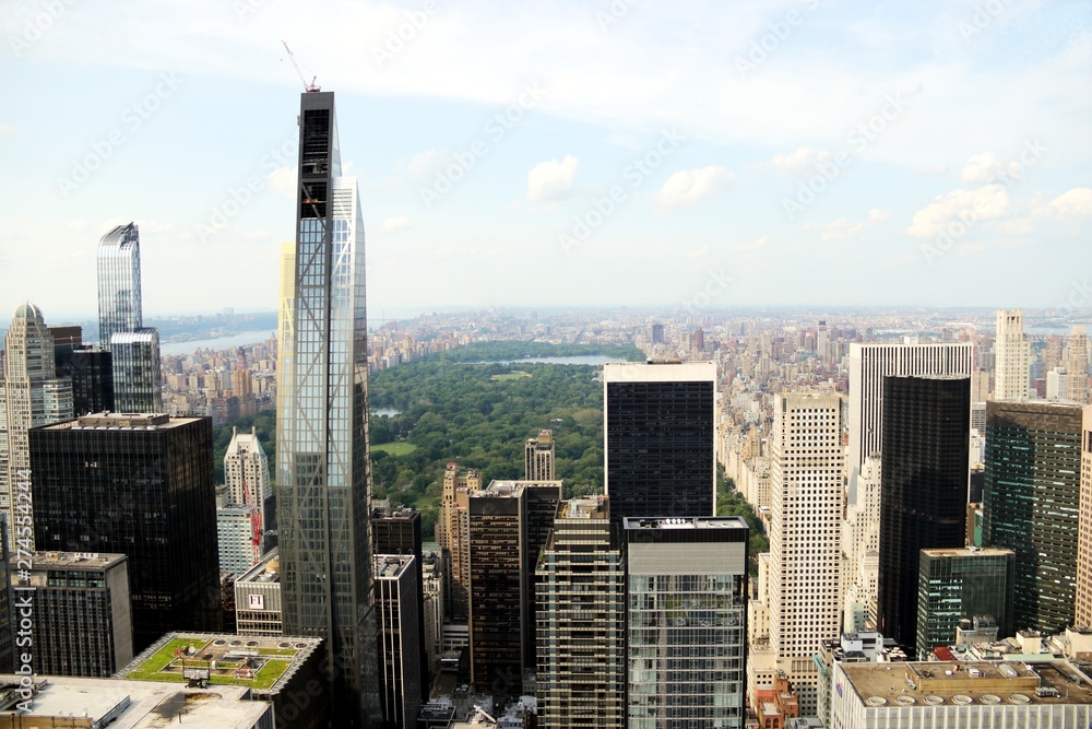 Fototapeta premium Great Overview of New York City – USA