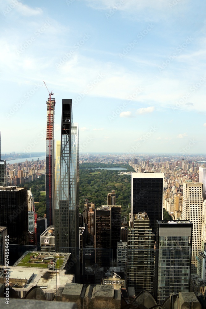 Fototapeta premium Great Overview of New York City – USA
