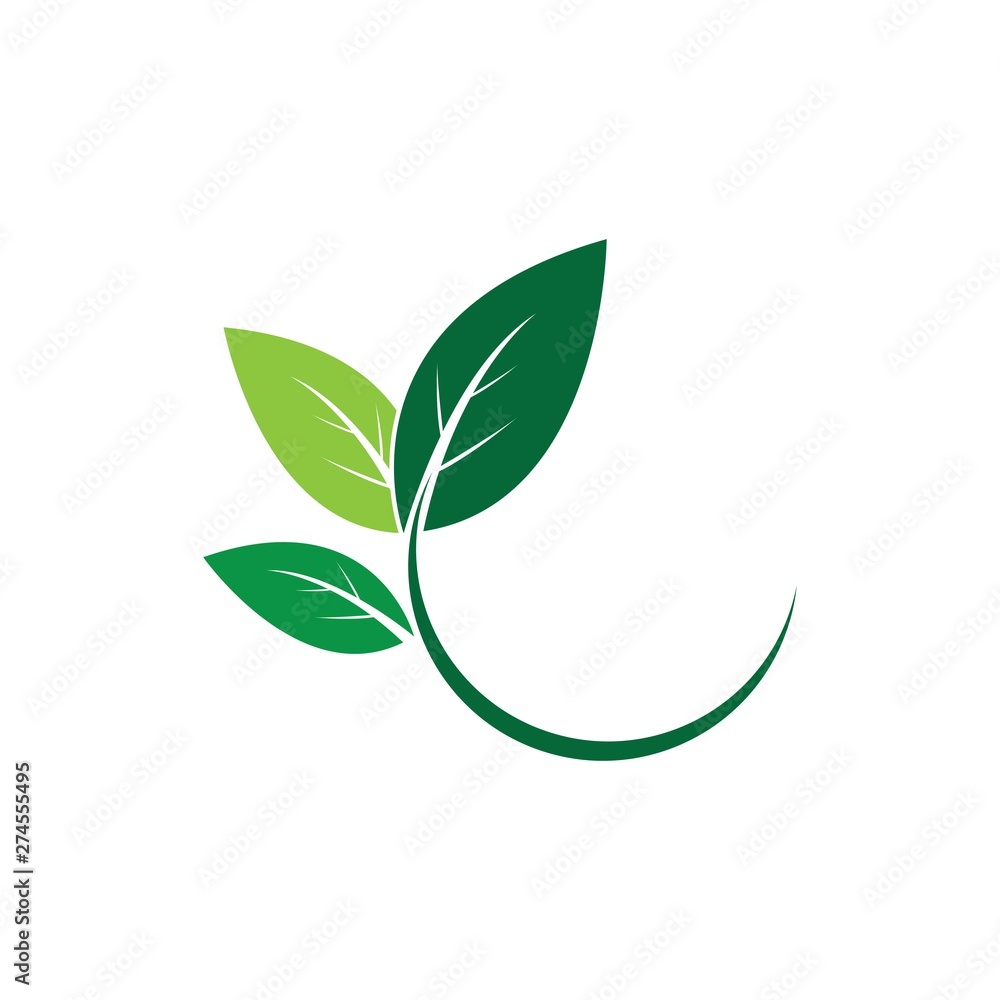 Logos of green leaf ecology nature element vector icon Logos of green leaf ecology nature element vector icon