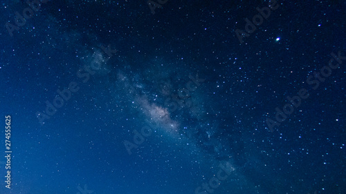 Noise Milky way galaxy with stars and space in the universe background at thailand