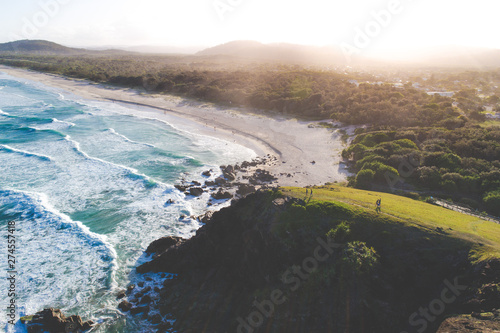 Australia Beach Coastline Aerial © Taylor