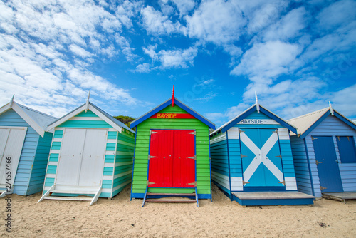 Brighton Beach - Colorfoul Bathing Boxes - Melbourne