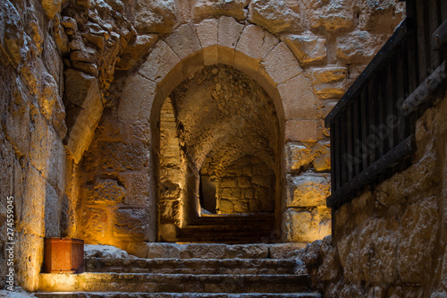 At the castle of Ajloun