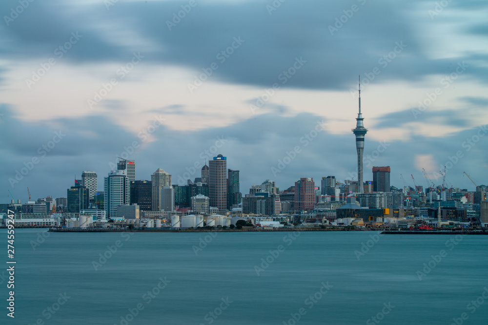 New Zealand Auckland Skyline
