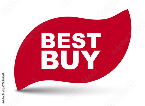 red vector banner best buy