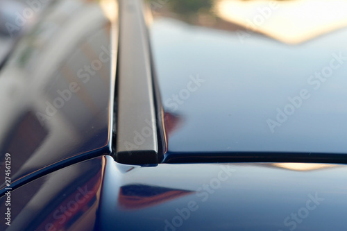 detail of car roof egding border opel