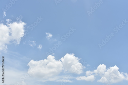 Fototapeta Naklejka Na Ścianę i Meble -  Cฺฺloud  and Blue sky  background 