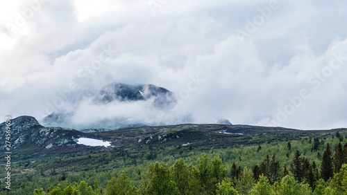 Gaustatoppen Scandinavia Skandynawia Norway Norge Norwegia Telemark Rjukan