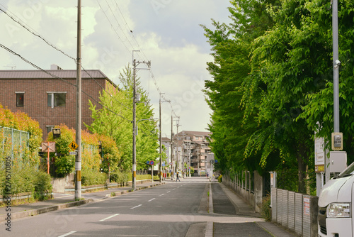 street in city