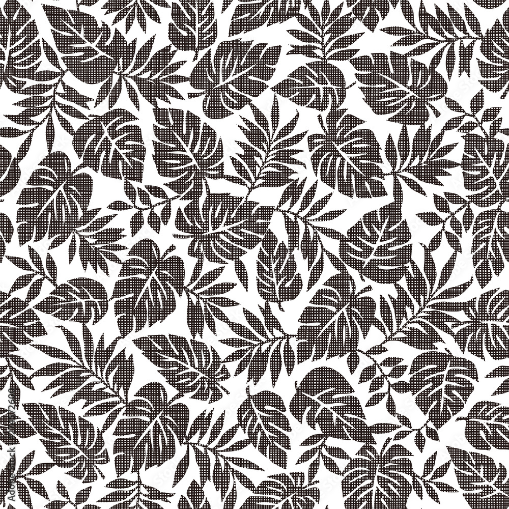 Tropical plant vector illustration material,