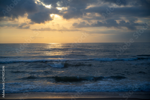 Sun Breaking through the Clouds