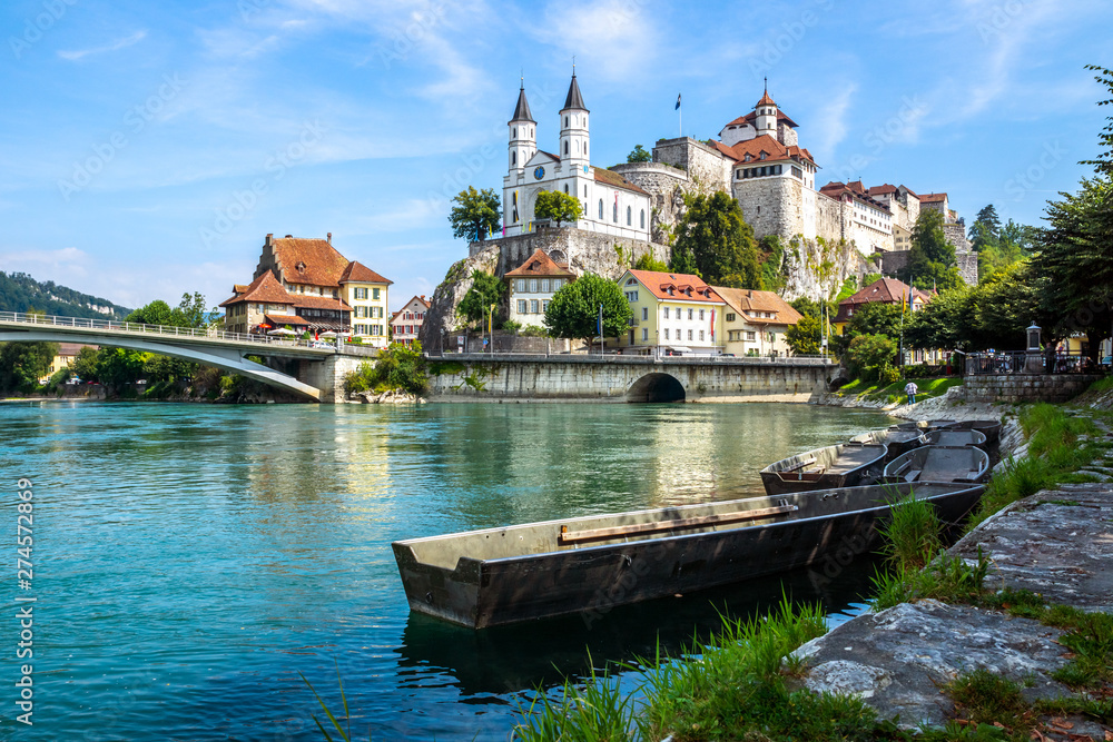 Aarburg in der Schweiz 