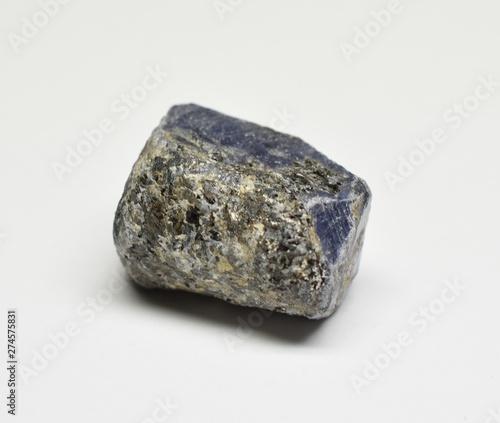 Sapphire raw gemstone crystal