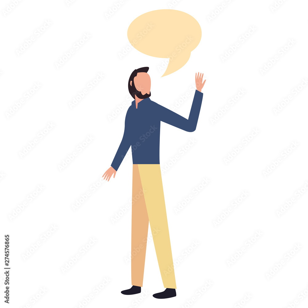 man character male talk bubble man character male talk bubble