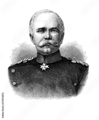 Count George Leo of Caprivi, (1831 - 1899), Prussian general leutenant and Chancellor of Germany. photo