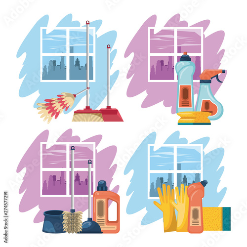 Cleaning products for home