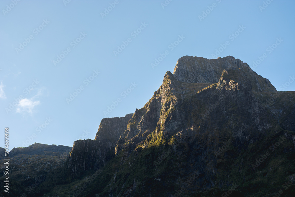 Obraz premium Mountains Winter Snow New Zealand