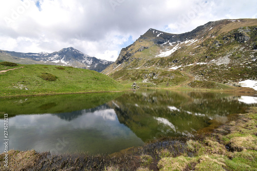 Lake Literan, in the Aosta Valley.