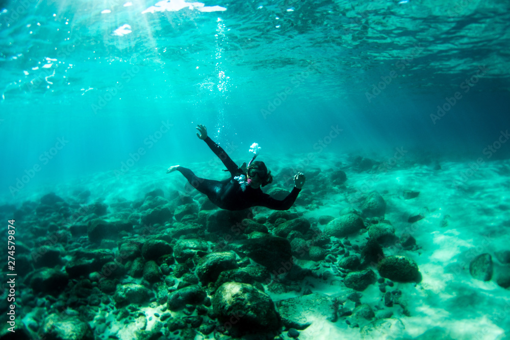 custom made wallpaper toronto digitalSnorkeling Wave Surf