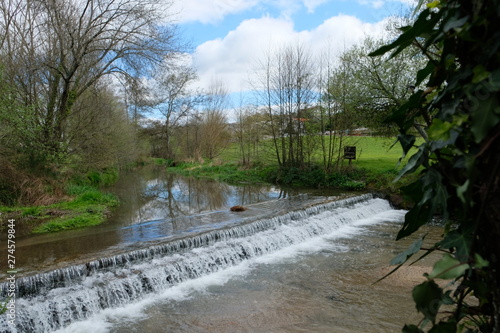 bridge over the river