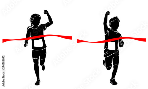 Kids Run Winners