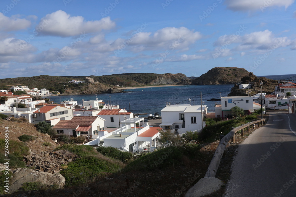 village on the island, Menorca