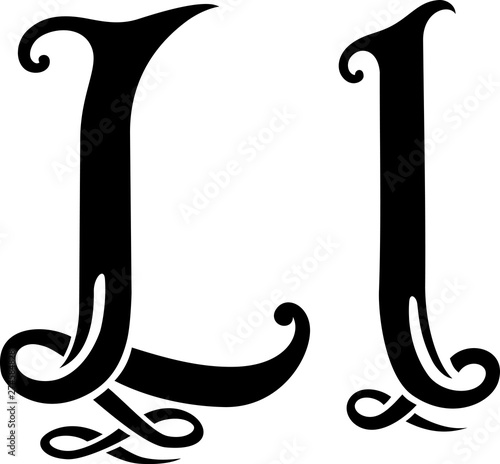 Letter L Monogram