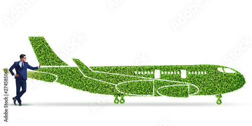Foto Green environmentally friendly vehicle concept