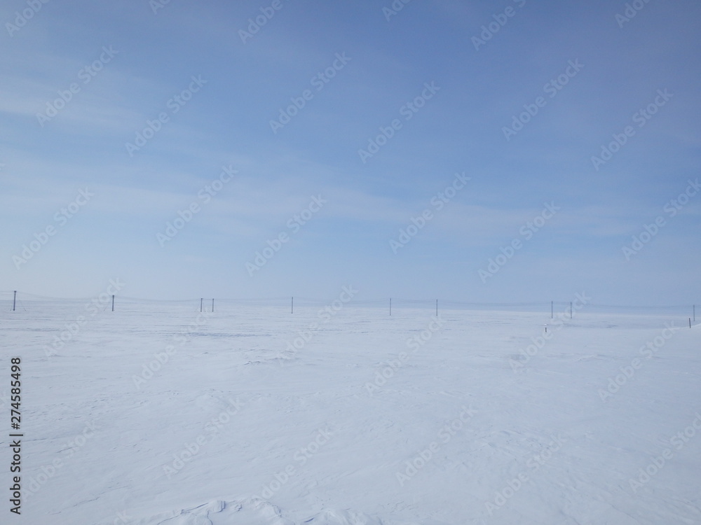 雪に覆われた世界 雪に覆われた世界