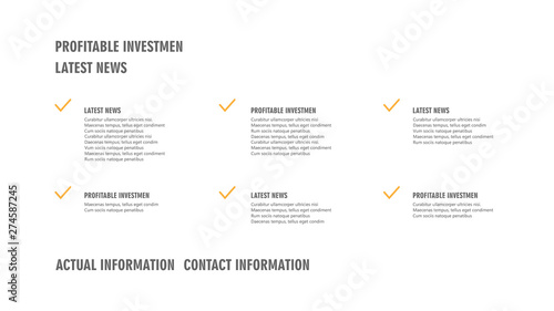 Brochure cover infographics used in marketing and advertising