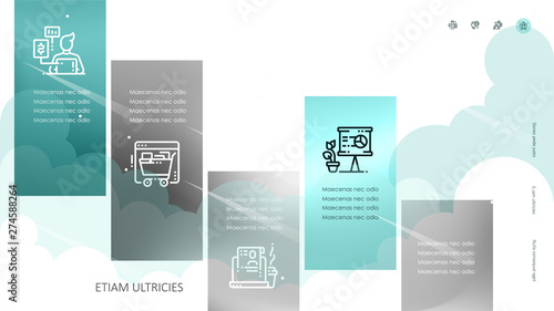 Brochure cover is used to advertise the delivery of goods quickly and efficiently