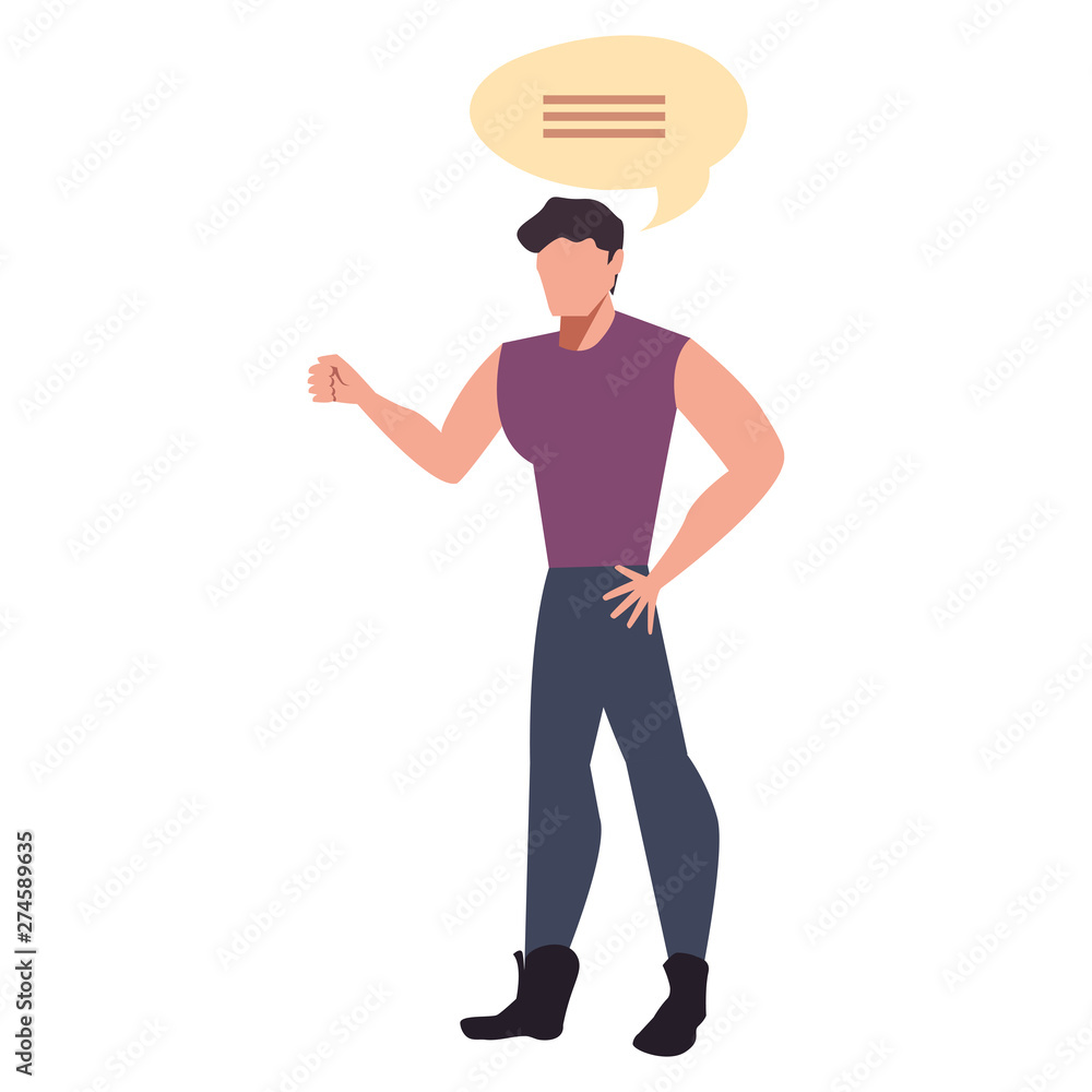 man character male talk bubble man character male talk bubble