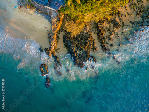 Aerial Beach Coastline Australia photo