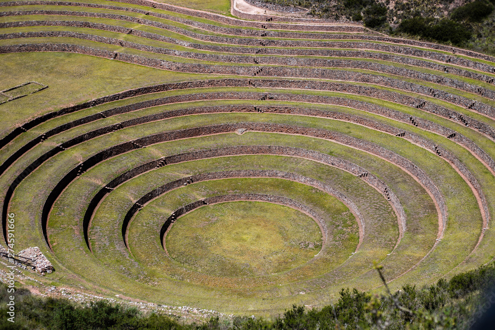 Moray vallée sacrée des incas au Pérou Moray vallée sacrée des incas au Pérou