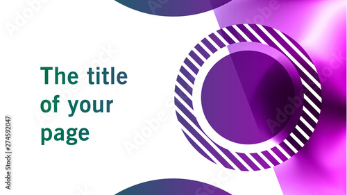 Brochure cover infographics used in marketing and advertising