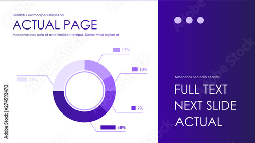 Brochure cover infographics used in marketing and advertising