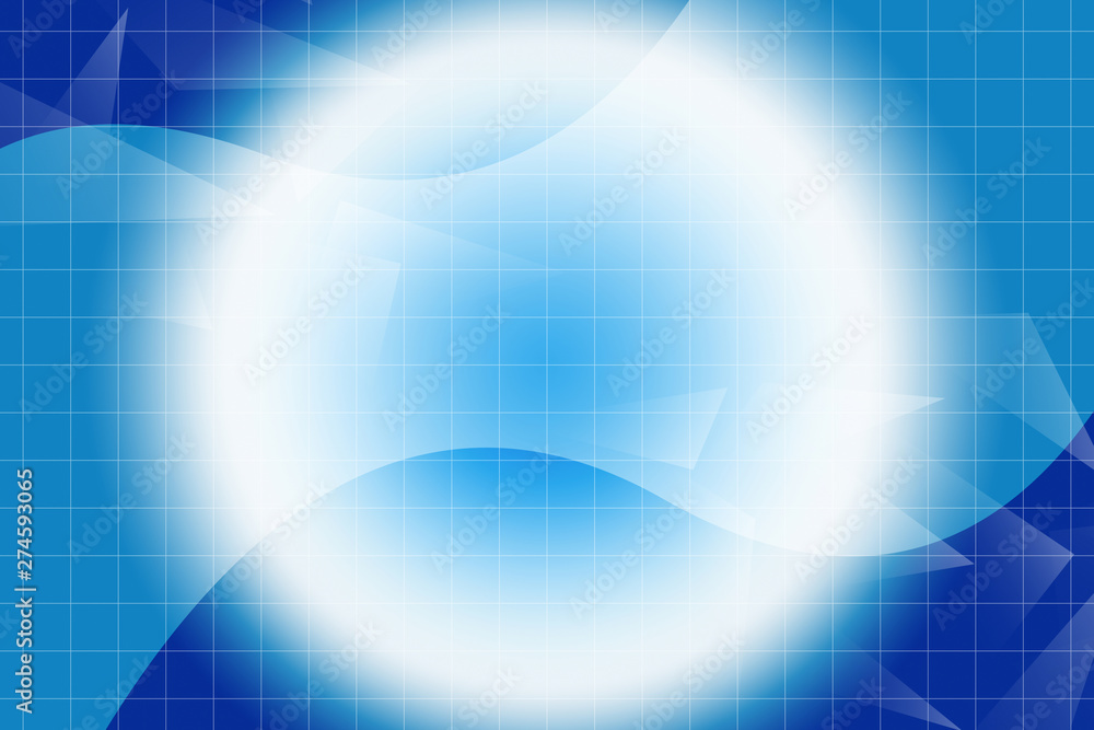 Fototapeta premium abstract, blue, wave, design, illustration, lines, digital, wallpaper, waves, curve, technology, texture, line, pattern, light, motion, graphic, art, color, business, backgrounds, gradient, backdrop