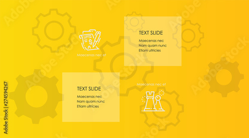 Brochure cover used in marketing and advertising