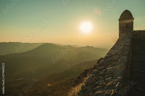 Photos Watchtower and stone wall over rocky cliff in Marvao