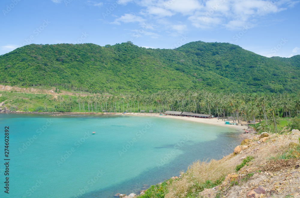 Bai Men, Men beach - the most beautiful beach on Nam Du island, Kien Giang, Vietnam