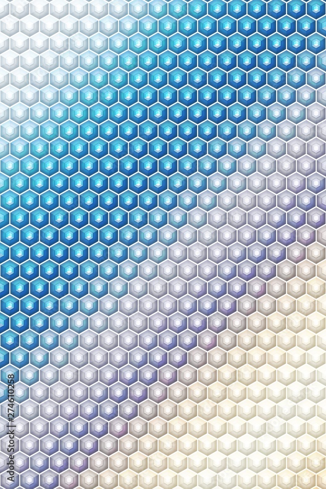 Hexagon cube pattern cover geometric, square brochure. Hexagon cube pattern cover geometric, square brochure.