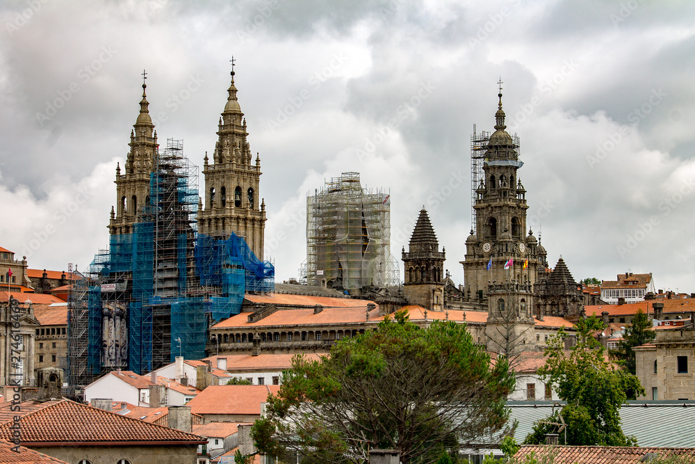 cathedral in compostela