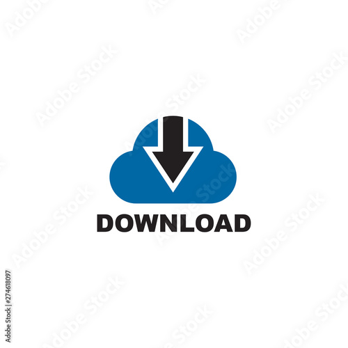 Free Download Download icon logo design vector template - GFXLoad