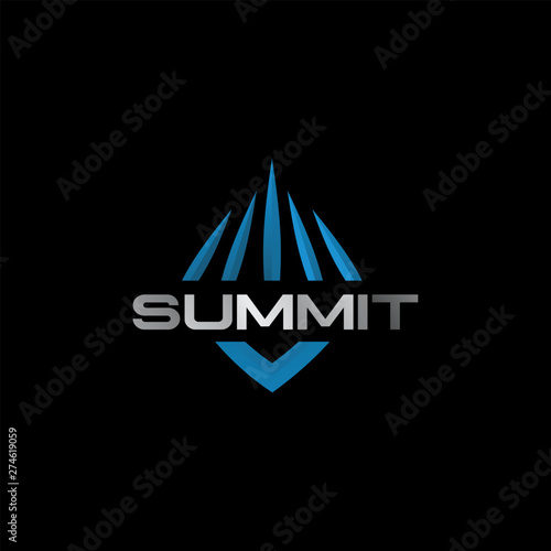 Summit logo design inspiration vector template