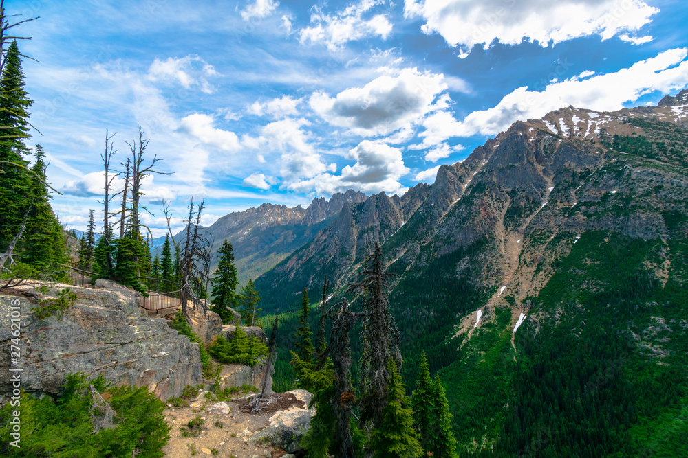 view of mountains