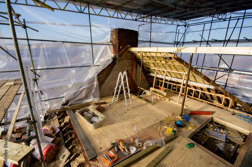 Europe, UK, England, London, loft conversion
