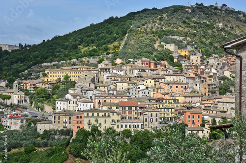 The town of Arpino in central Italy