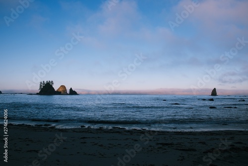 Pacific northwest beach